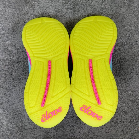 Clove Classic Shoes Womens Sneakers Work Neon Blue Pink Nursing Running Walking - Picture 7 of 8